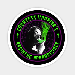 COUNTESS VAMPIRA - ABSINTHE APHRODISIACS Magnet