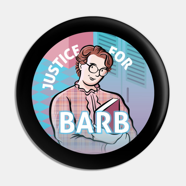 Justice For Barb Stranger Things Women'S V Neck – BlacksWhite