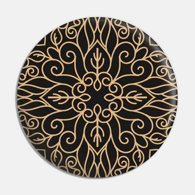 Decorative Design On Pin by Creative Has