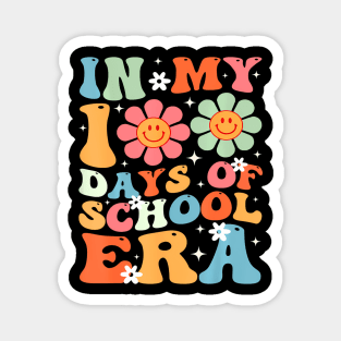 In My 100 Days of School Era Teacher Kids 100 Days of School Magnet