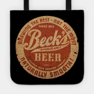 Becks Beer vintage Tote