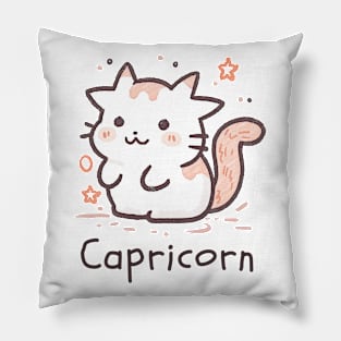 Capricorn Cat Pillow