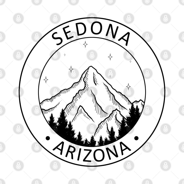 Sedona Mountain City - Arizona State Souvenir Gift by ShopBuzz