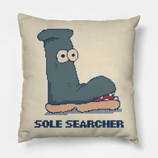 Sole Seacher - 8bit Pixel Art Pillow