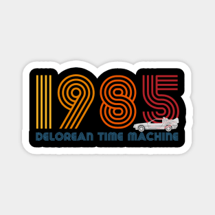 DeLorean time machine 1985 Magnet