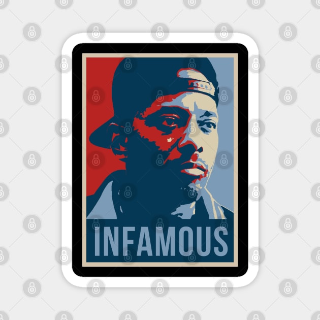 Infamous Tribute Magnet by Tee4daily