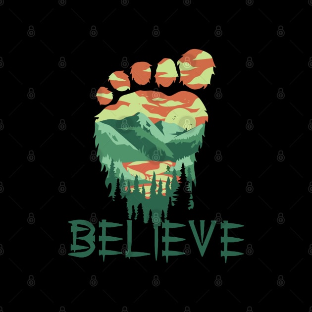 I believe in Bigfoot by JameMalbie