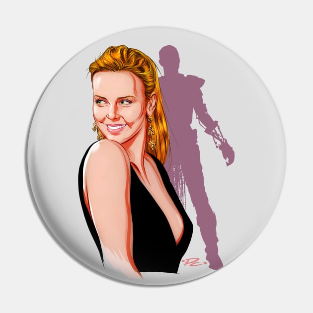 Charlize Theron - An illustration by Paul Cemmick Pin by PLAYDIGITAL2020