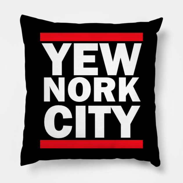 Sonny Eclipse - Yew Nork City Pillow by MickeysCloset