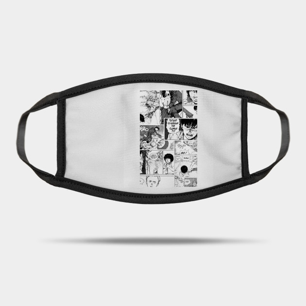 Get Wallpaper Collage Face Funny Akira Anime Mask Teepublic Au For Free