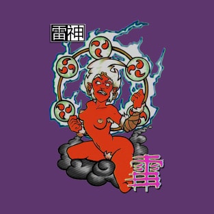 Raijinn the Godess of Thunder T-Shirt