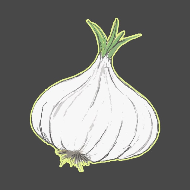 Head of Garlic by saitken