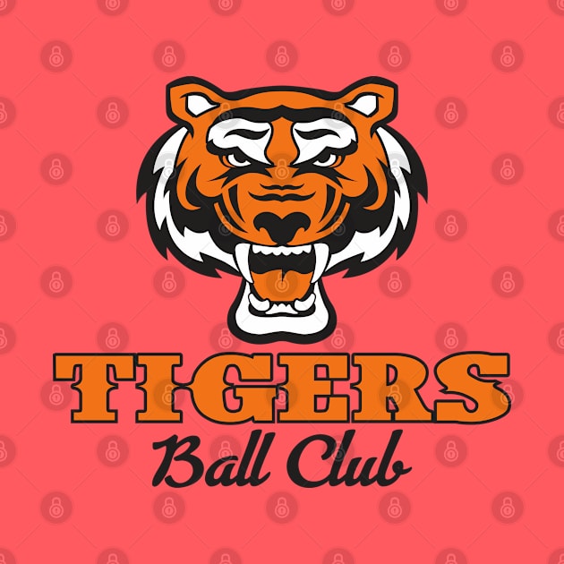 Tigers Ball Club by DavesTees