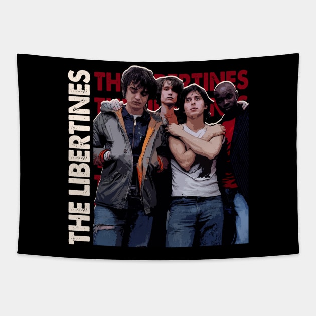 Time for Heroes Chronicles Libertine Classic Indie Scenes Apparel Tapestry by SimoneDupuis
