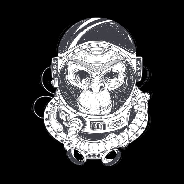 monkey astronaut space suit by This is store