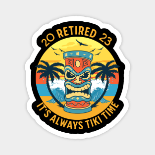 Retired 2023 Tiki Time Magnet