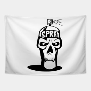 Skull Spray Tapestry