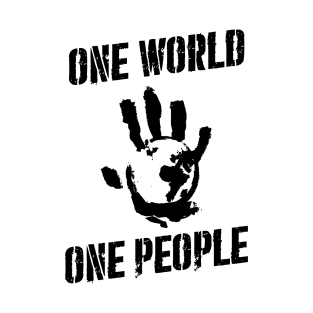 Flag Slashers - One World One People T-Shirt