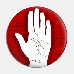 The Palm Reader Pin