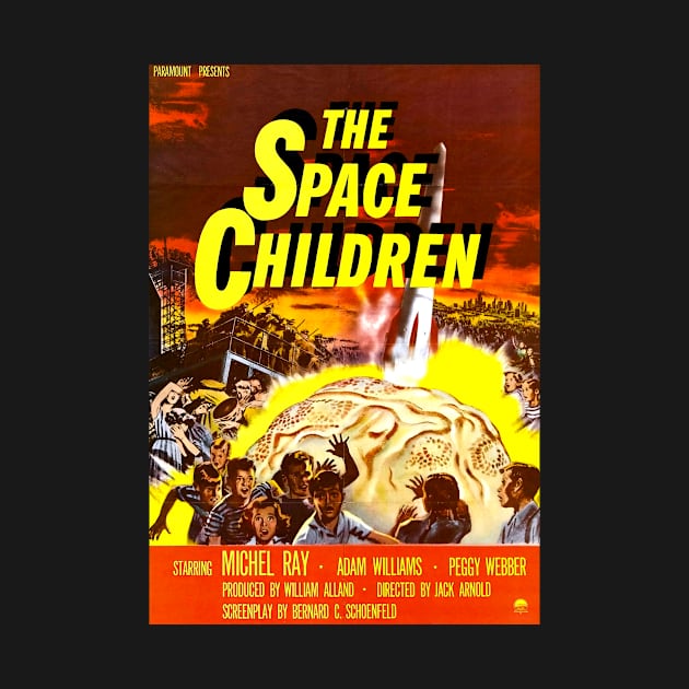 Classic Science Fiction Movie Poster - The Space Children by Starbase79