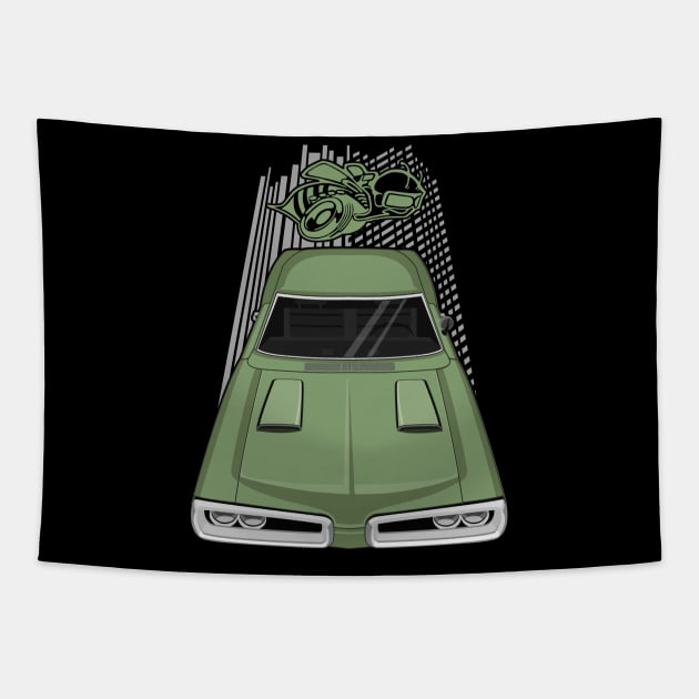 Dodge Coronet Super Bee 1970 - green Tapestry by V8social