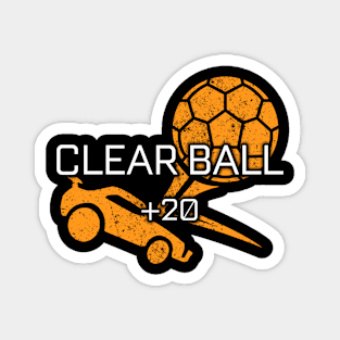 Rocket League Video Game Clear Ball Funny Gifts Magnet