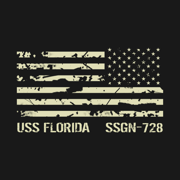 Disover USS Florida - Uss Florida - T-Shirt