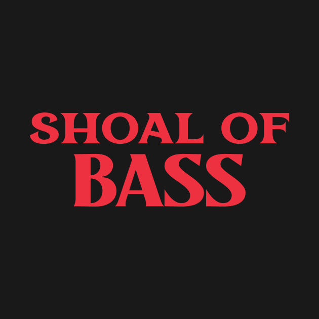 Shoal of Bass Collective Animal Fish Nouns by TV Dinners