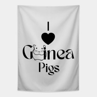 I Love Guinea Pigs Tapestry