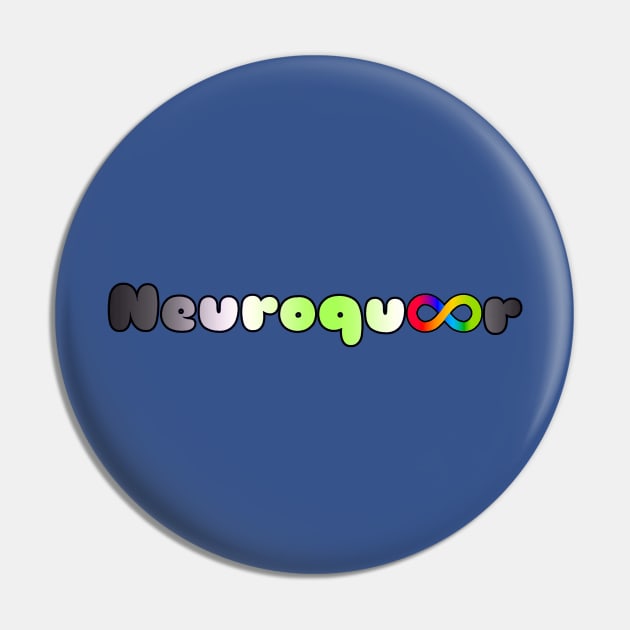 Neuroqueer agender flag infinity neurodivergent autistic pride Pin by Sunniest-Dae