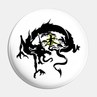 Dragon Logo Pin