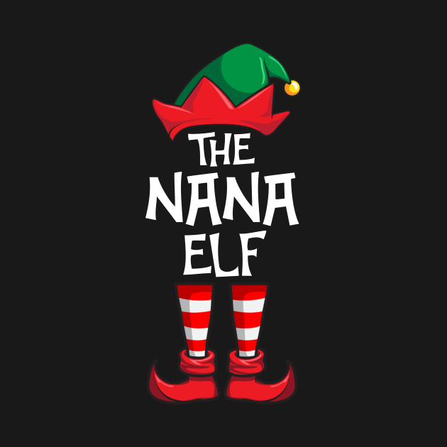 Nana Elf Matching Family Christmas by hazlleylyavlda