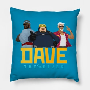 DAVE the diver - Dave, Cobra and Bancho Pillow