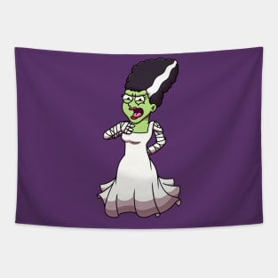 Bride Of Frankenstein Tapestry