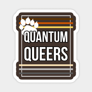 Quantum Queers Bear Magnet