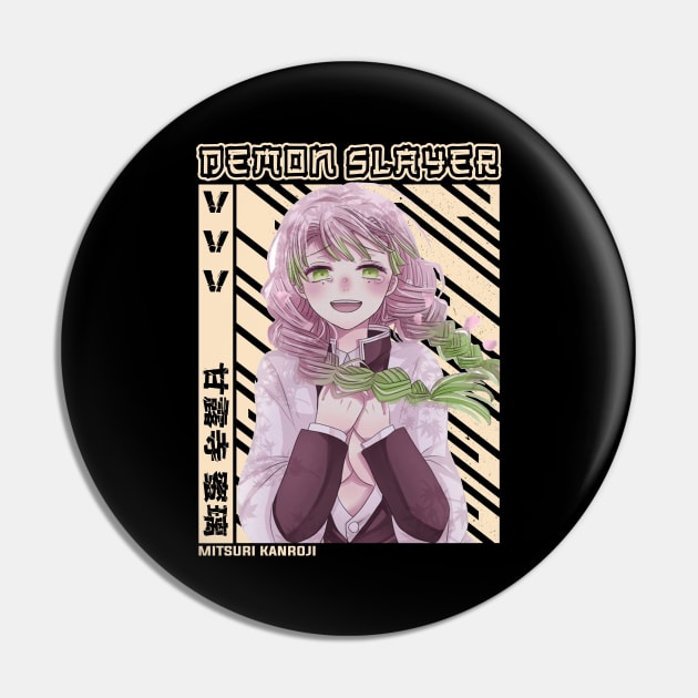 Mitsuri Kanroji - Demon Slayer Pin by Otaku Emporium