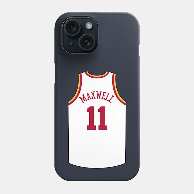 Vernon Maxwell Houston Jersey Qiangy Phone Case by qiangdade