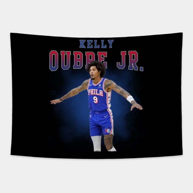 Kelly Oubre Jr. Tapestry by Bojes Art