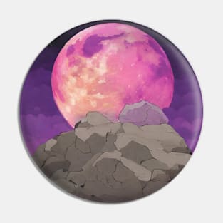 The Moon, She's Beautiful Pin