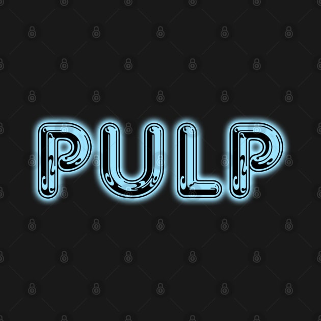 Pulp Music Tee by Parsonsarts