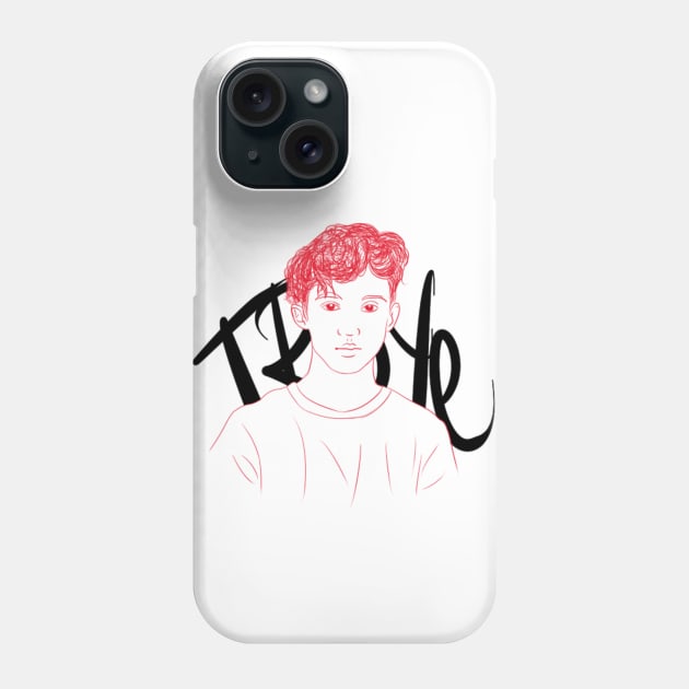 Troye Sivan Phone Case by drawasquare