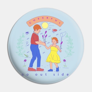 cheerful Pin