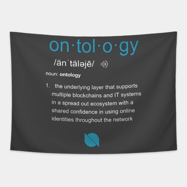 "Ontology Definition" Tapestry by CryptoDeity