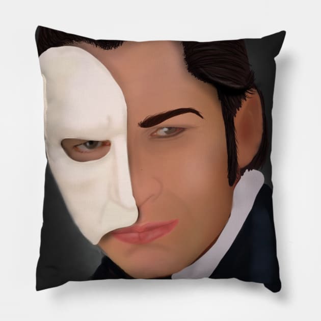 Gerard Butler Pillow by Vallieboy_art