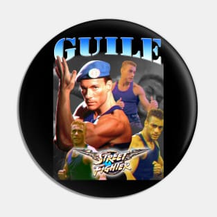 Guile Street Fighter '94 Bootleg Pin