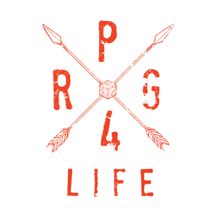 RPG 4 LIFE - orange T-Shirt