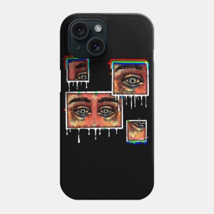 magic eyes Phone Case