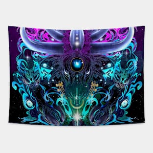 God of a Thousand Forgotten Stars Tapestry