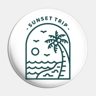 Sunset Trip Pin