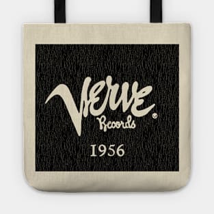 Black Square Verve Records 1956 Tote